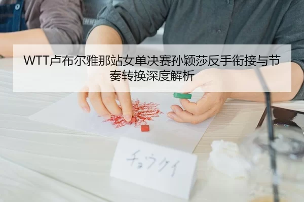WTT卢布尔雅那站女单决赛孙颖莎反手衔接与节奏转换深度解析